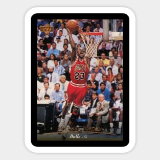 BASKETBALLART -JORDAN CARD 37 Sticker